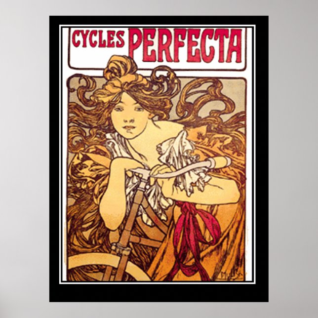 Cycles Perfecta Vintage Advertising  poster (Front)