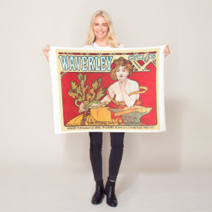 Cycles Waverley, Mucha Fleece Blanket