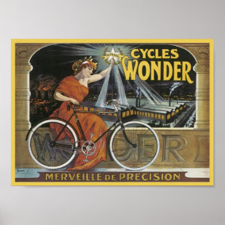 Cycles Wonder Merveille de Precision Poster