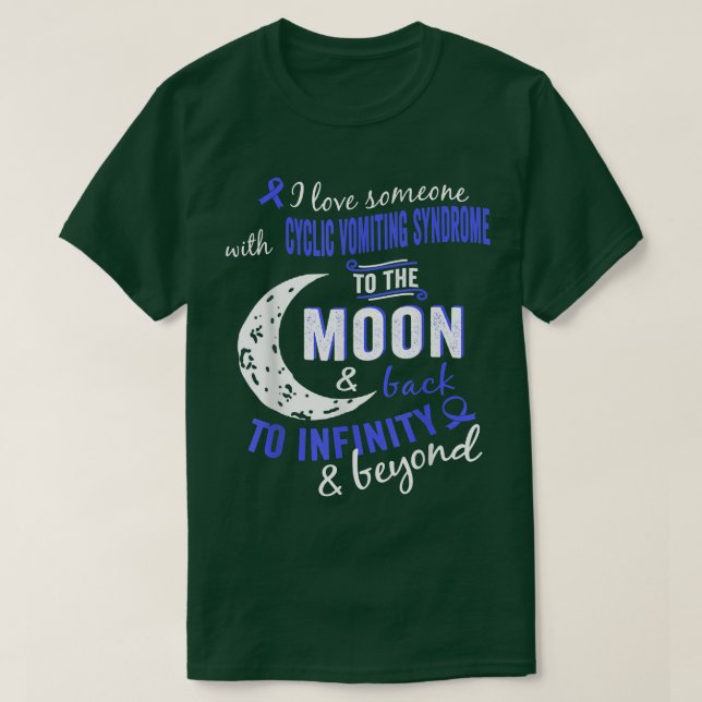 Cyclic Vomiting Syndrome Awareness T  For WomenMen T-Shirt (Design Front)