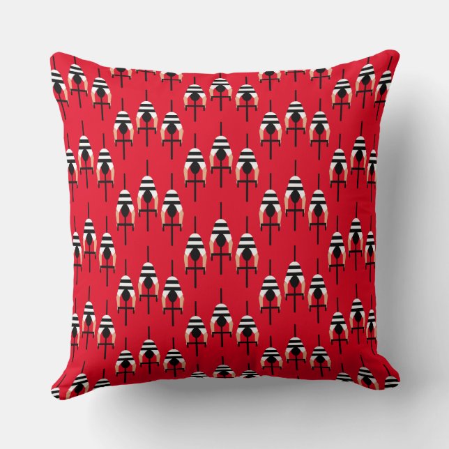 Cycling America Cushion (Back)