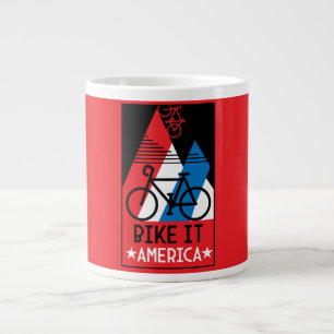 Cycling America Large Coffee Mug
