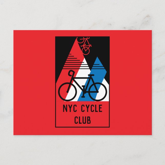 Cycling America Postcard (Front)