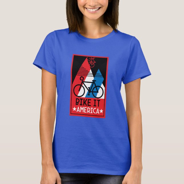 Cycling America T-Shirt (Front)