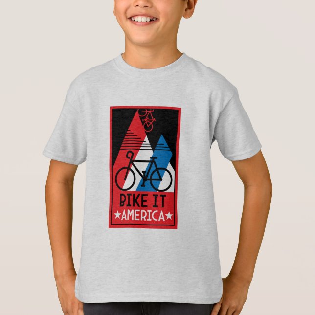 Cycling America T-Shirt (Front)