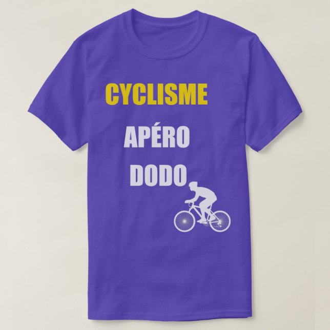cycling aperitif sleep T-Shirt (Design Front)