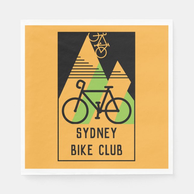 Cycling Australia Napkin (Front)