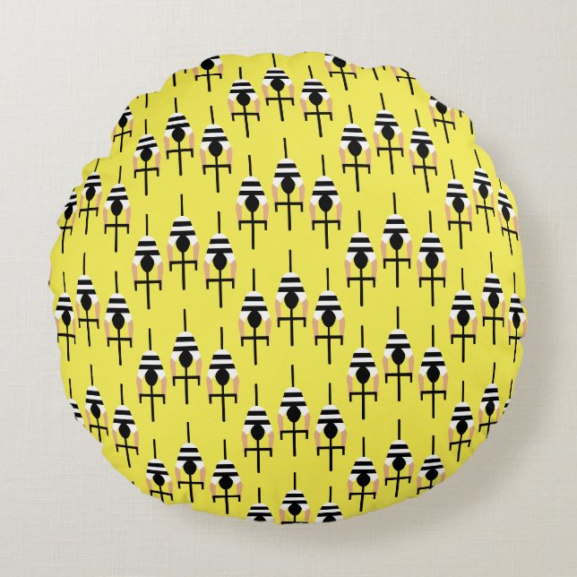 Cycling Australia Round Cushion (Front)
