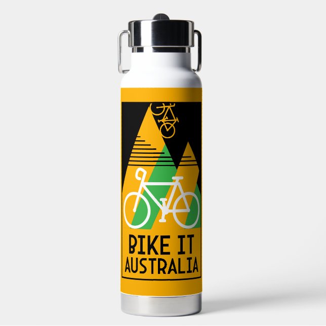 Cycling Australia Water Bottle (Front)