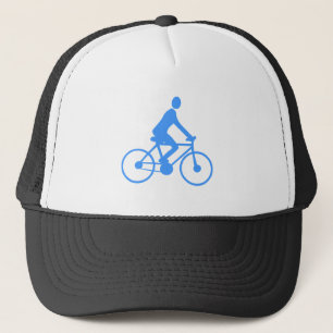 Cycling - Baby Blue Trucker Hat