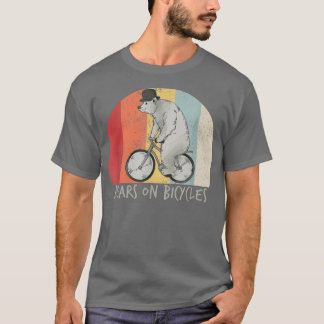 Cycling Bear Bike Biking Cyclist  T-Shirt