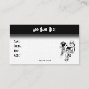 Cycling - Bike Business Card