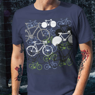 Cycling bikes-composition T-Shirt