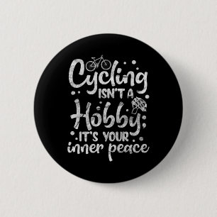 Cycling Biking Mtb Mountain Bike Biker Bicycle Quo 6 Cm Round Badge