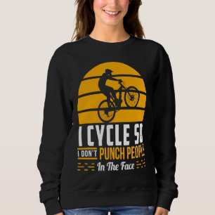 Cycling Biking Triathlon Workout Train Bike Athlet Sweatshirt