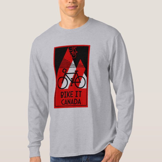 Cycling Canada T-Shirt (Front)