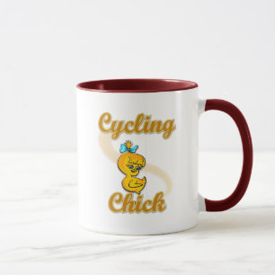 Cycling Chick Mug