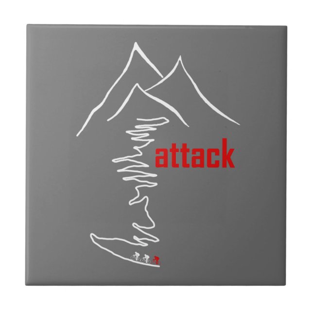 Cycling Climb, Attack Tile (Front)
