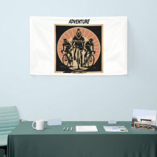 Cycling Club Team Design for Men Banner