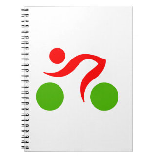 Cycling cool logo notebook
