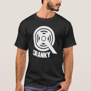 Cycling  Cyclist Biking Biker Bike Bicycle Cranky T-Shirt