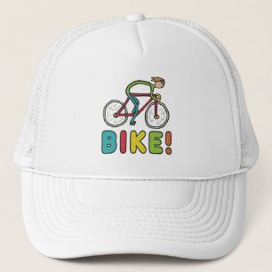 Cycling Cyclist Trucker Hat