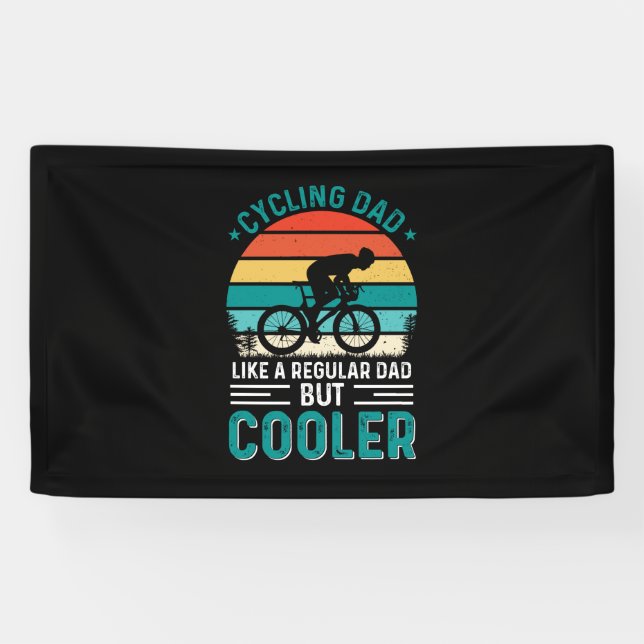 Cycling Dad Banner (Horizontal)