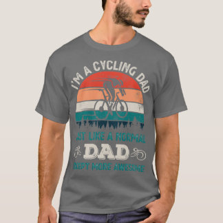 Cycling Dad Cyclist Fathers Day Gift T-Shirt