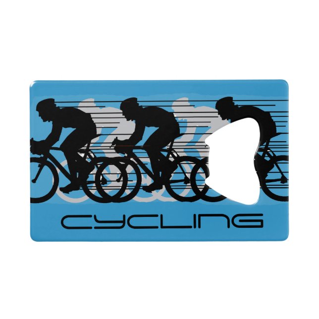 Cycling Design Bottle Opener (Back Horizontal)
