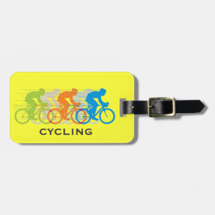 Cycling Design Luggage Tags