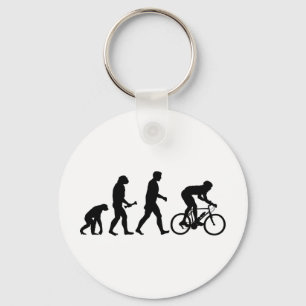 Cycling Evolution Key Ring