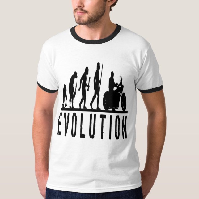 Cycling Evolution T-Shirt (Front)