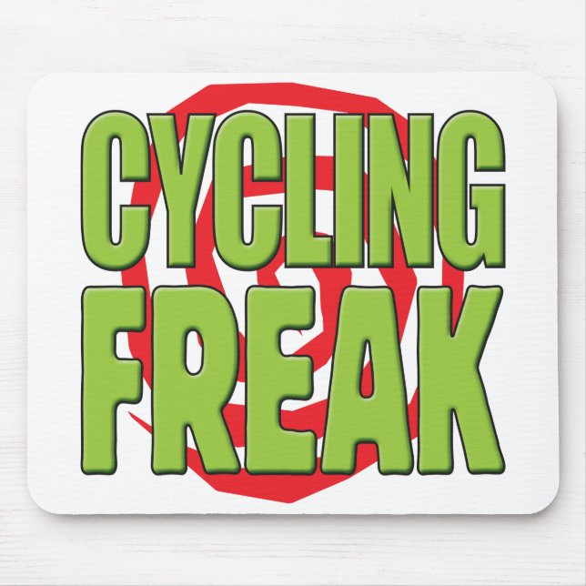 Cycling Freak G Mouse Pad (Front)