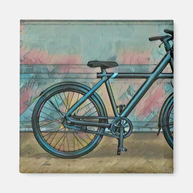 Cycling gifts for dad magnet (Front)
