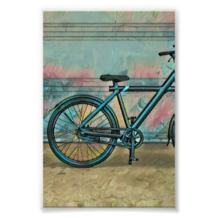 Cycling gifts for dad photo print