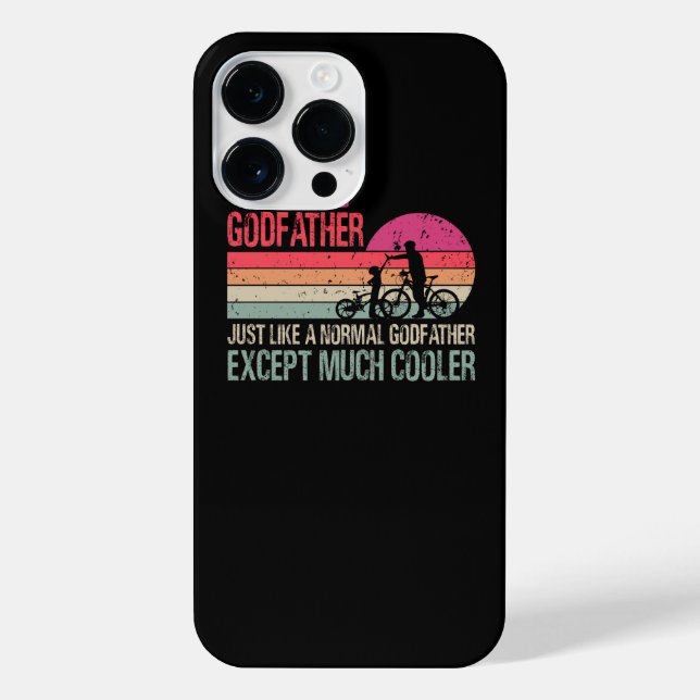 Cycling Godfather Cycle Bike iPhone Case (Back)