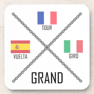 Cycling Grand Tours Coaster