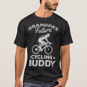 Cycling Grandpa's Future Cycling Buddy Road Bike C T-Shirt