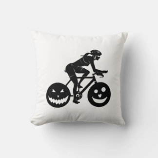 Cycling Halloween Cushion