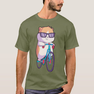 Cycling Hamster Bicycle Kids Shirt Road Bike