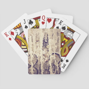 Cycling in the Rain Playing Cards