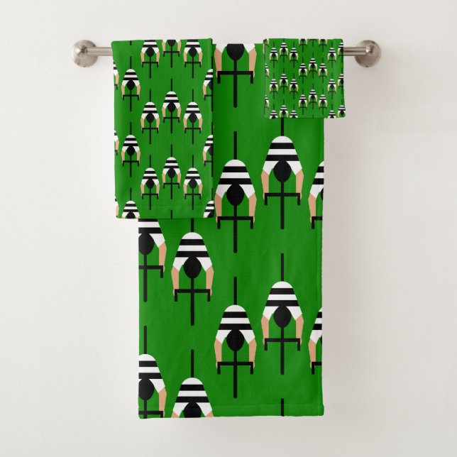 Cycling Ireland Bath Towel Set (Insitu)