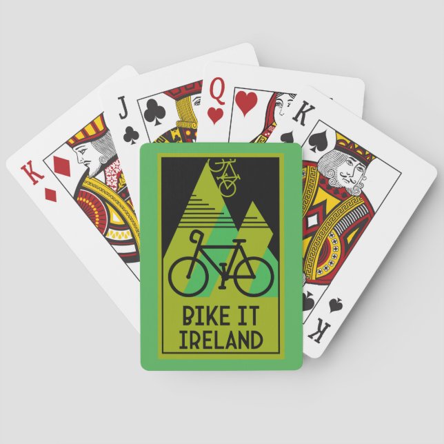 Cycling Ireland Playing Cards (Back)