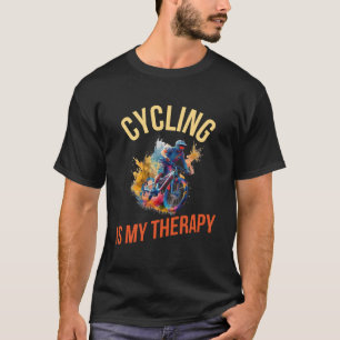 Cycling Is My Therapy T-Shirt