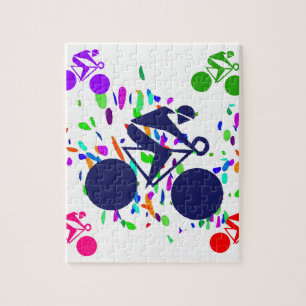 CYCLING JIGSAW PUZZLE