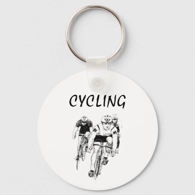 Cycling Key Ring (Front)