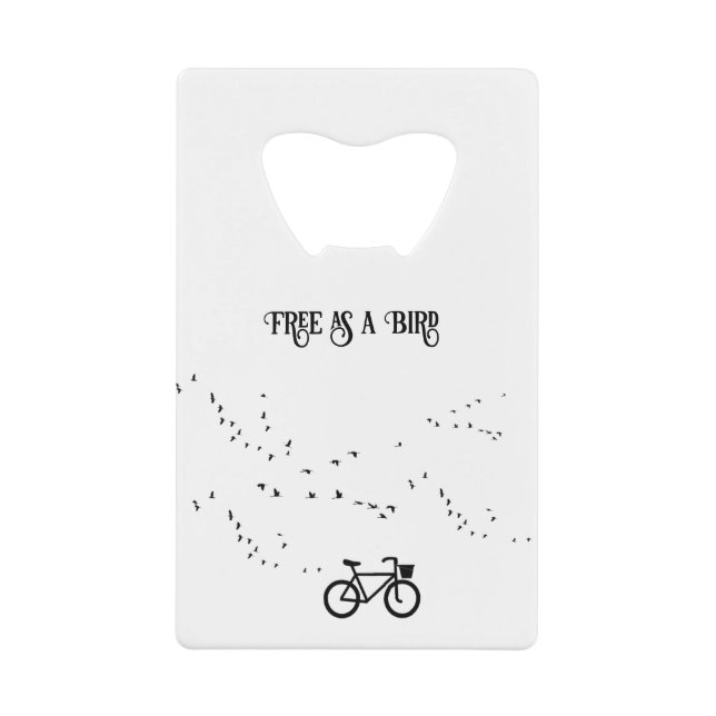 Cycling Life, free as a bird customisable (Front)