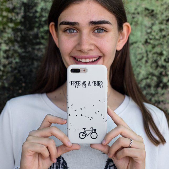 Cycling Life, free as a bird customisable Case-Mate iPhone Case (Creator Uploaded)