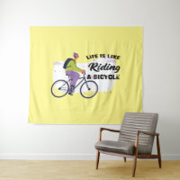 Cycling Life Graphic Design