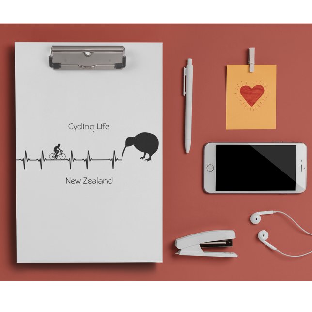 Cycling Life, New Zealand customisable Clipboard (Creator Uploaded)
